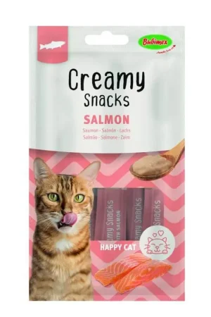 Fait Main CREAMY SNACKS SAUMON x4 pour chat 60gr