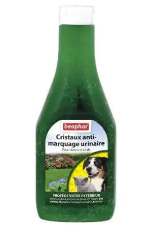 Cristaux anti-marquage urinaire, extérieur pour chiens et chats - 480 g Satisfait Ou Remboursé