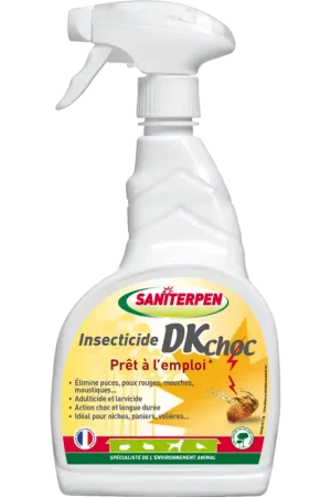 Marque SANITERPEN Insecticide DK Choc Prêt à l'emploi 750ML