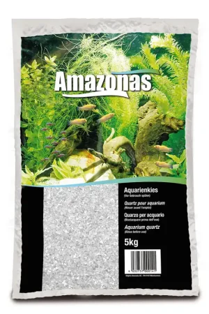 Vente Flash Amazonas Sable de quartz gris clair 0-1mm, 5kg