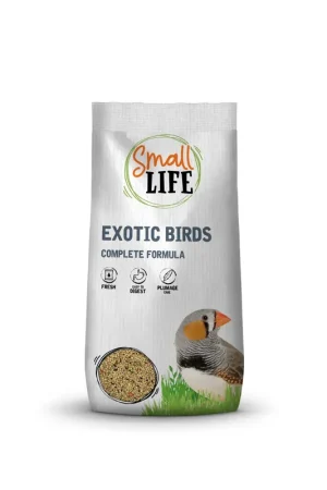 Small Life - Menu Complet pour Oiseaux Exotiques - 1Kg Paiement Sécurisé
