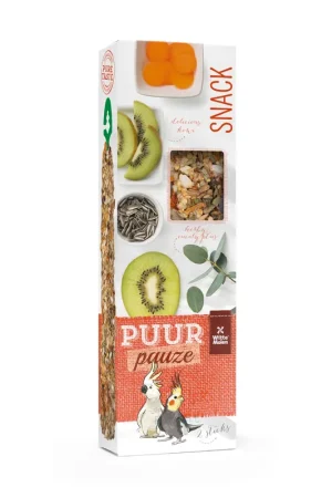 Marque Witte Molen - Sticks Puur Pauze Cacatoès Kiwi & Eucalyptus - x2