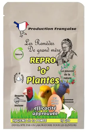 Animalgeo - REPRO'O'PLANTES OISEAUX -SACHET-15 GRS Commande En Gros