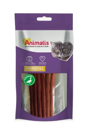 Animalis - Friandises Stick au Canard pour Chat - 25g Petit Prix