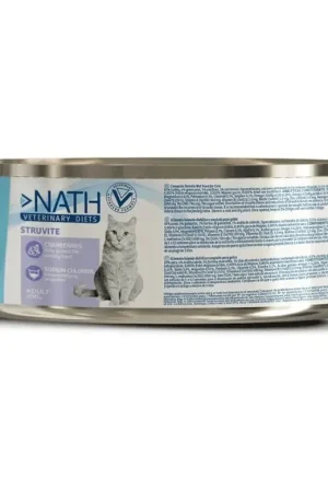 Nath Veterinary Diet - Aliment humide Struvite pour Chat - 200G Livraison Gratuite