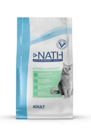 Nath Veterinary Diet - Croquettes Hypoallergenic Sans Céréales pour Chat - 4Kg Édition Limitée