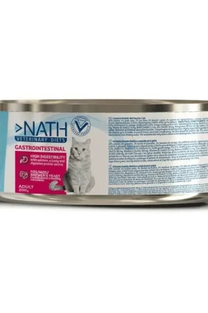 Produit De Marque Nath Veterinary Diet - Aliment humide Gastro Intestinal pour Chat - 200G