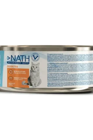 Meilleur Choix Nath Veterinary Diet - Aliment humide Diabetic pour Chat - 200G