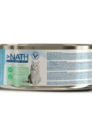 Prix Réduit Nath Veterinary Diet - Aliment humide Hypoallergenic pour Chat - 200G