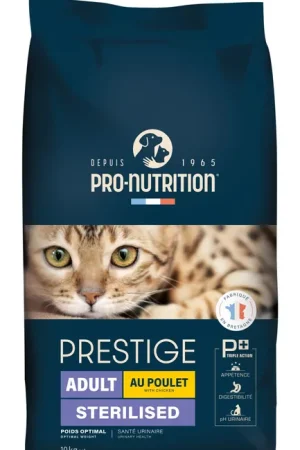 Original Pro Nutrition - Croquettes Prestige Adult Sterilised au Poulet Pour Chat