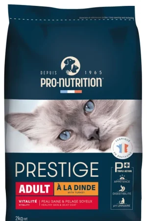 Nouvelle Collection Pro Nutrition - Croquettes Prestige Adult à la Dinde Pour Chat