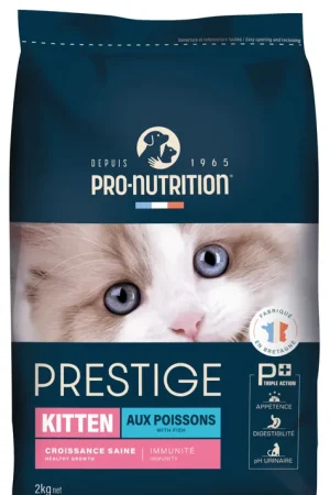 Original Pro-nutrition - Croquettes Prestige Kitten aux Poissons pour Chatons - 2Kg
