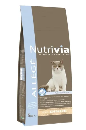 Nutrivia - Croquettes Allégées à la Dinde pour Chat Dernière Chance