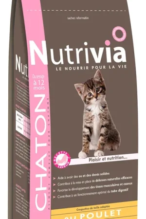 Must-Have Nutrivia - Croquettes au Poulet pour Chaton