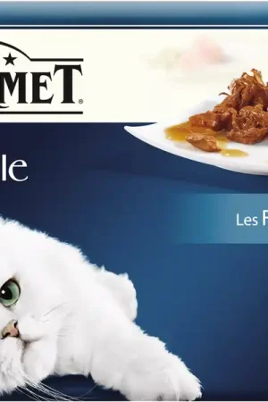 Gourmet - Sachets Perle Les Filettines en Sauce pour Chat - 4x85g Meilleure Vente