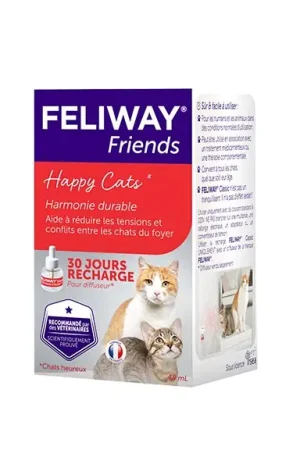Feliway Friends - Recharge 30J pour le Stress des Chats - 48ml Promotion