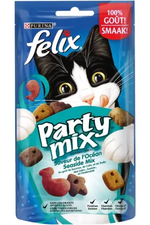 Édition Limitée Felix - Friandises Party Mix Saveur de l'Océan pour Chat