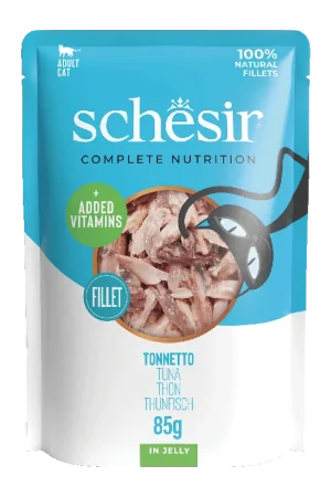 Schesir - Sachet en Gelée Complete Nutrition au Thon pour Chats - 85g Prix Réduit