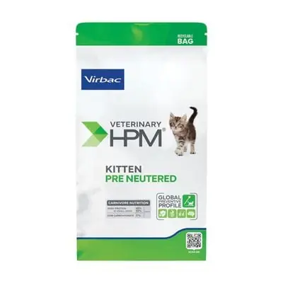 Dernière Chance Virbac - Croquettes Veterinary HPM Baby Pre Neutered Cat pour Chaton