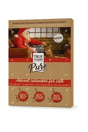 Nouvel Arrivage True Origins Pure - Calendrier de l'Avent pour Chats - 100g