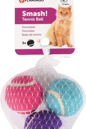 Flamingo - Jouet Winta Balle Mélange pour Chats - x3 Usine Directe