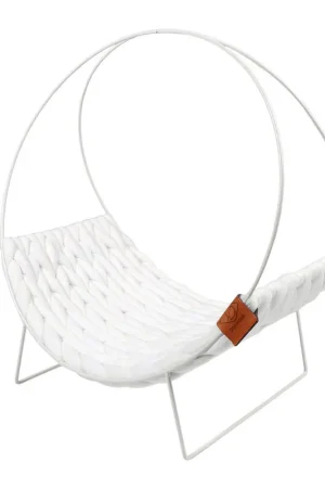 D&D - Coussin Quincy Design Blanc pour Chat - 46cm Acheter En Ligne