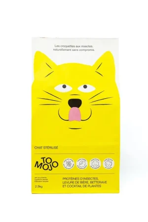 Achetez Aujourd’hui Tomojo - Croquettes Adulte Protéines d'Insectes sans Céréales pour Chats Stérilisés