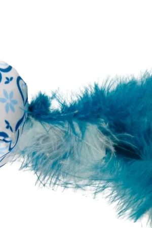 Flamingo - Jouet Ice Balle avec Plumes pour Chats Petit Prix