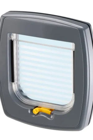 Ferplast - Chatière Swing 1 pour Chats - Gris Solde