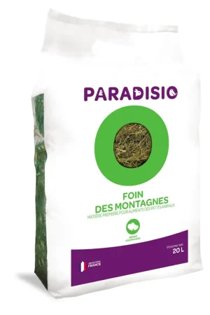 Must-Have Paradisio - Foin des Montagnes pour Rongeurs - 20L