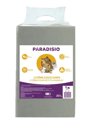 Must-Have Paradisio - Litière Coco Chips pour Rongeurs - 20L
