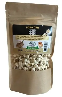 Octave Bauchant - Friandises Pop-corn Rongeurs - 15g Achat Immédiat