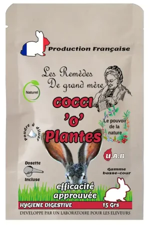 Acheter Direct Animalgeo - COCCI'O'PLANTES LAPIN -SACHET-15 GRS