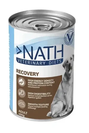 Nath Veterinary Diet - Aliment humide Recovery pour Chien - 400G Livraison Express