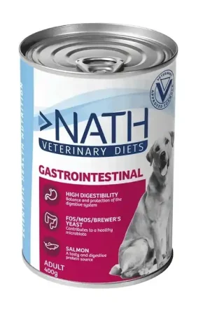 Nath Veterinary Diet - Aliment humide Gastro Intestinal pour Chien - 400G Édition Limitée