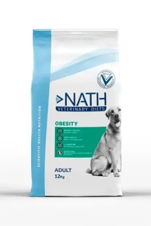 Tendance Nath Veterinary Diet - Croquettes Obesity Sans Céréales pour Chiens
