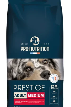 Nouveauté Pro Nutrition - Croquettes Prestige Medium Adult Pour Chien