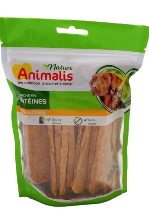 Meilleur Choix Animalis Nature - Friandises Filet de Saumon pour Chiens - 220g