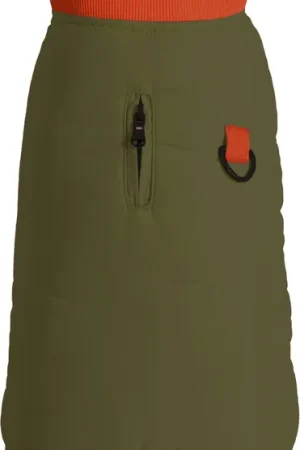 Top Vente Bobby - Manteau Contraste Kaki pour Chiens -25cm/XS