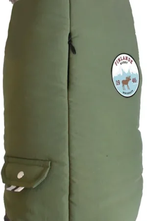Acheter Direct Bobby - Manteau Finlande Vert de Gris pour Chiens - 30cm/S