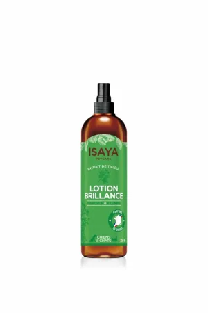 Isaya - Lotion Brillance pour Chien et Chat - 250ml Jusqu’à Épuisement Des Stocks