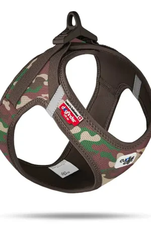 Curli - Harnais Veste Boucle Curli Clasp Camouflage pour Chien Exclusif