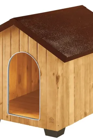Achat Immédiat Ferplast - Niche en Bois DOMUS pour Chien - XL