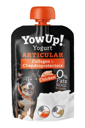 Yowup - Yaourt Articular Collagène & Chondroprotectors au Poulet pour Chiens - 115g Seulement Aujourd’hui