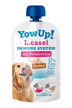 Yowup - YaourtL.Casei à la Dinde pour Chiens - 115g Édition Limitée