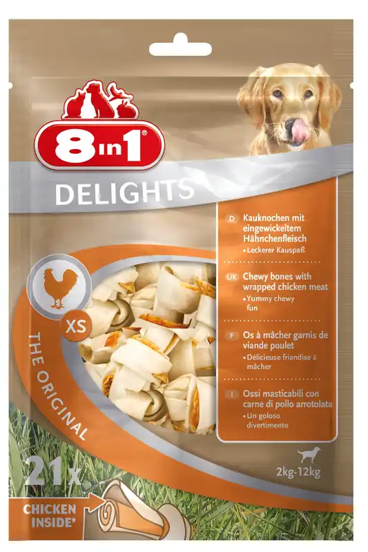 Commande En Gros 8in1 - Friandises Os à Mâcher Delights