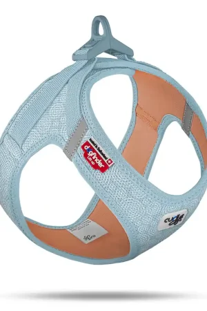 Édition Limitée Curli - Harnais Air-Mesh Airblue pour Chiens