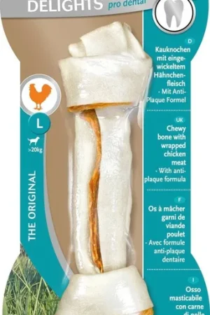 Commander Maintenant 8in1 - Friandise Os à Mâcher Delights Pro Dental L pour Grand Chien - 115g