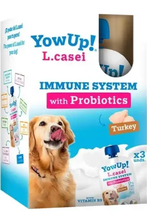 Tendance Yowup - YaourtL.Casei à la Dinde pour Chiens - 3x115g