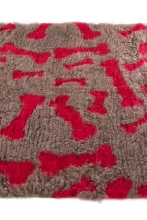 Martin Sellier - Tapis Moelleux Os Rouge pour Chien - 100cm Remise